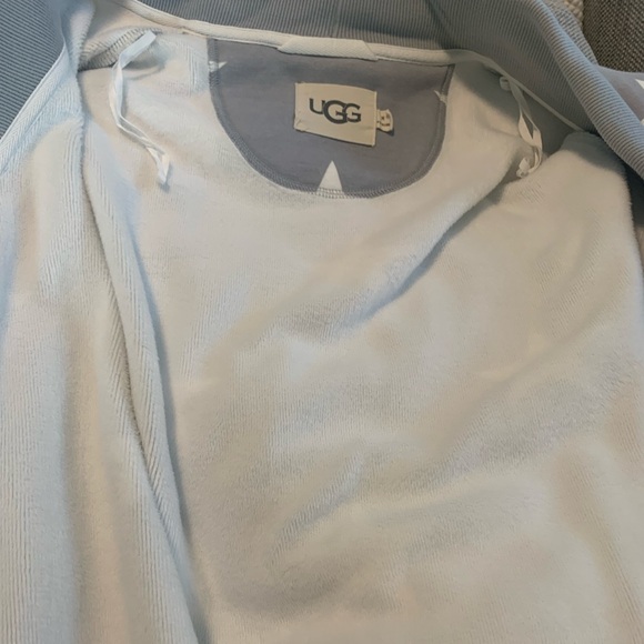 UGG Karoline robe Gray with white stars - Picture 6 of 8